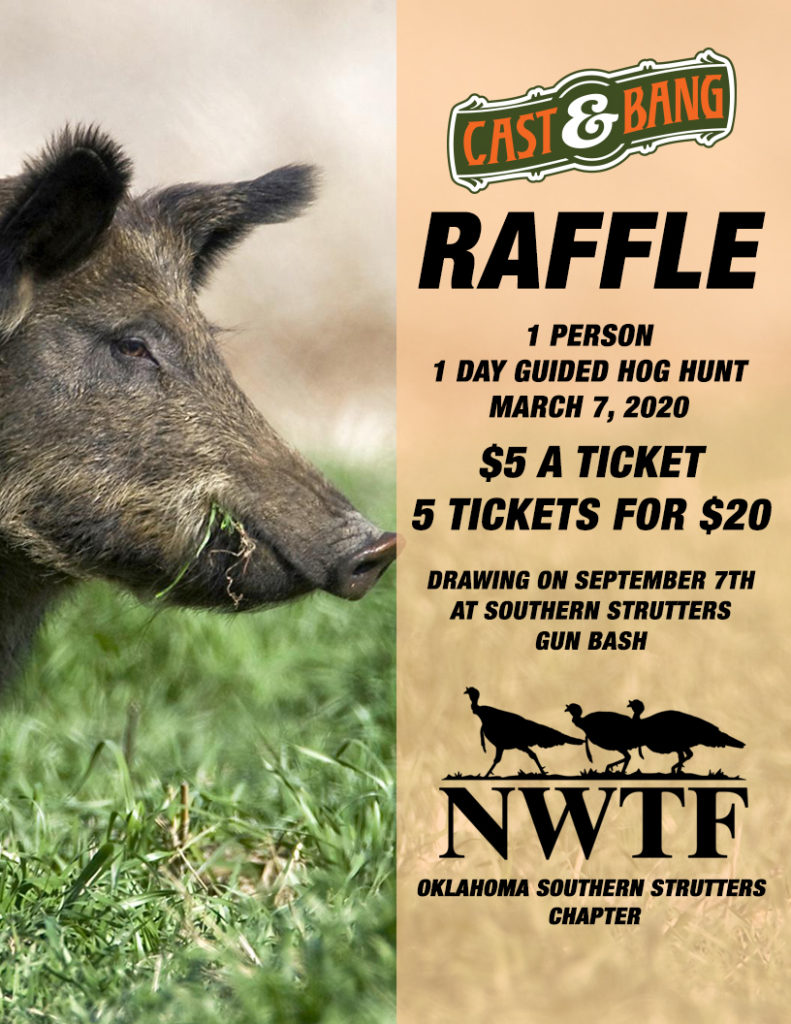 NWTF Feral Hog Hunt Giveaway Raffle Cast & Bang Outfitters